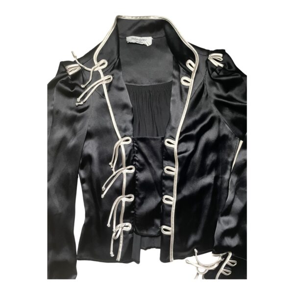 VTG YSL SILK BLOUSE - Image 2