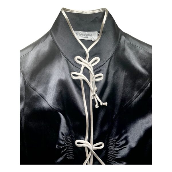 VTG YSL SILK BLOUSE - Image 4