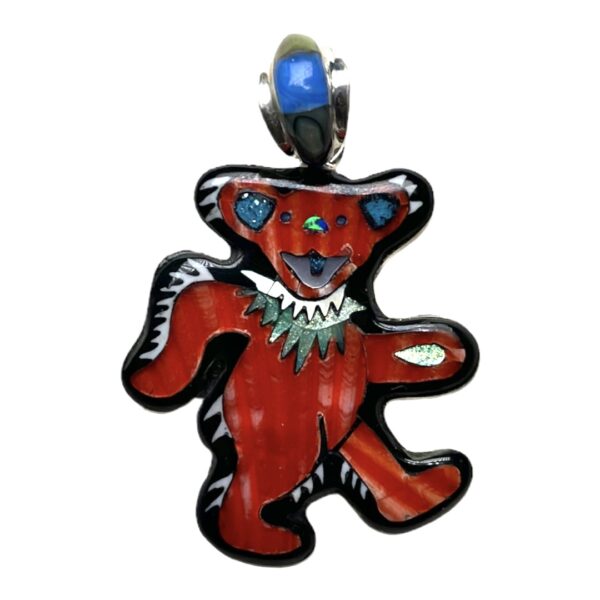 GRATEFUL DEAD BEAR PENDANT