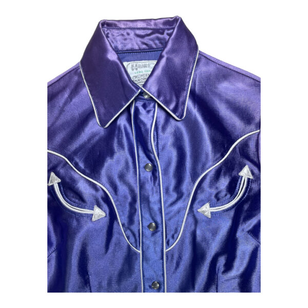 VINTAGE H BAR C WESTERN SHIRT - Image 3