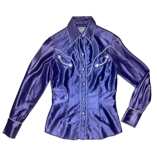 VINTAGE H BAR C WESTERN SHIRT