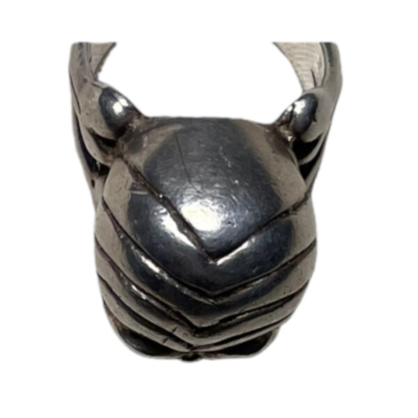 70s MEXICAN BIKER SKULL RING - Image 3