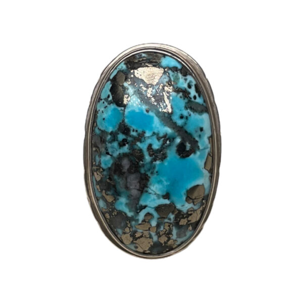 NAVAJO TURQUOISE SILVER RING