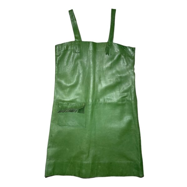 1970s SOFT LEATHER DRESS