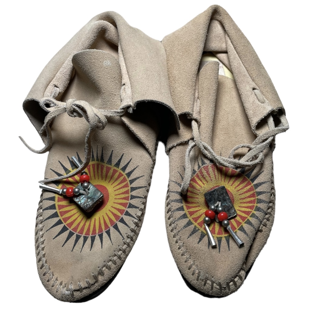 1970s NUBUCK MOCCASINES