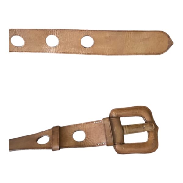 70s WIDE LEATHER BELT - Image 2