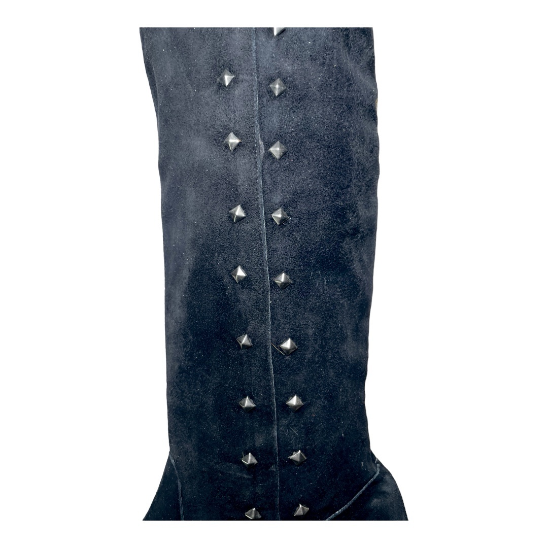 VTG THIGH HIGH SUEDE BOOT - Image 3