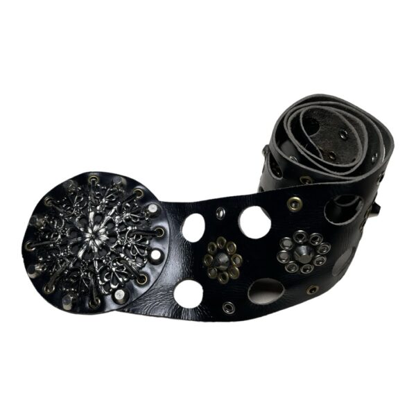 HUGE 70s DECO BELT - Image 5