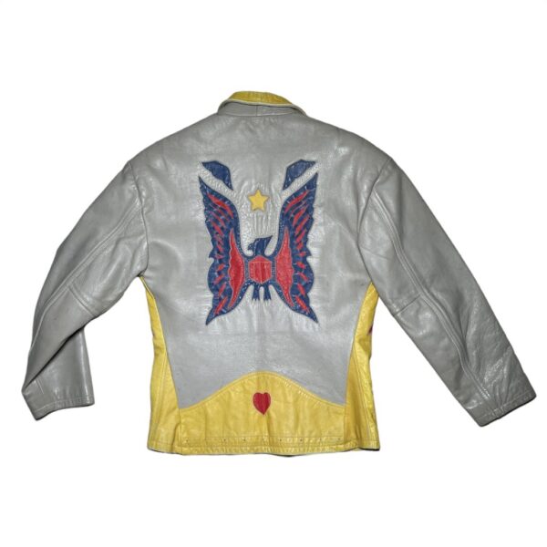 VTG PATCHWORK DECO JACKET - Image 2