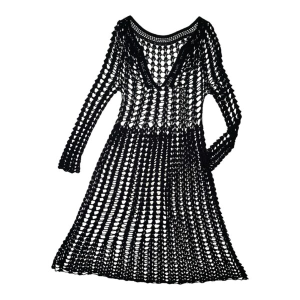 VTG CROCHET DRESS - Image 2